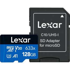 Lexar MicroSD 128GB 633x