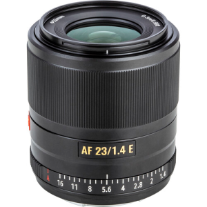 Lente Viltrox AF 23mm f/1.4 E para Sony E