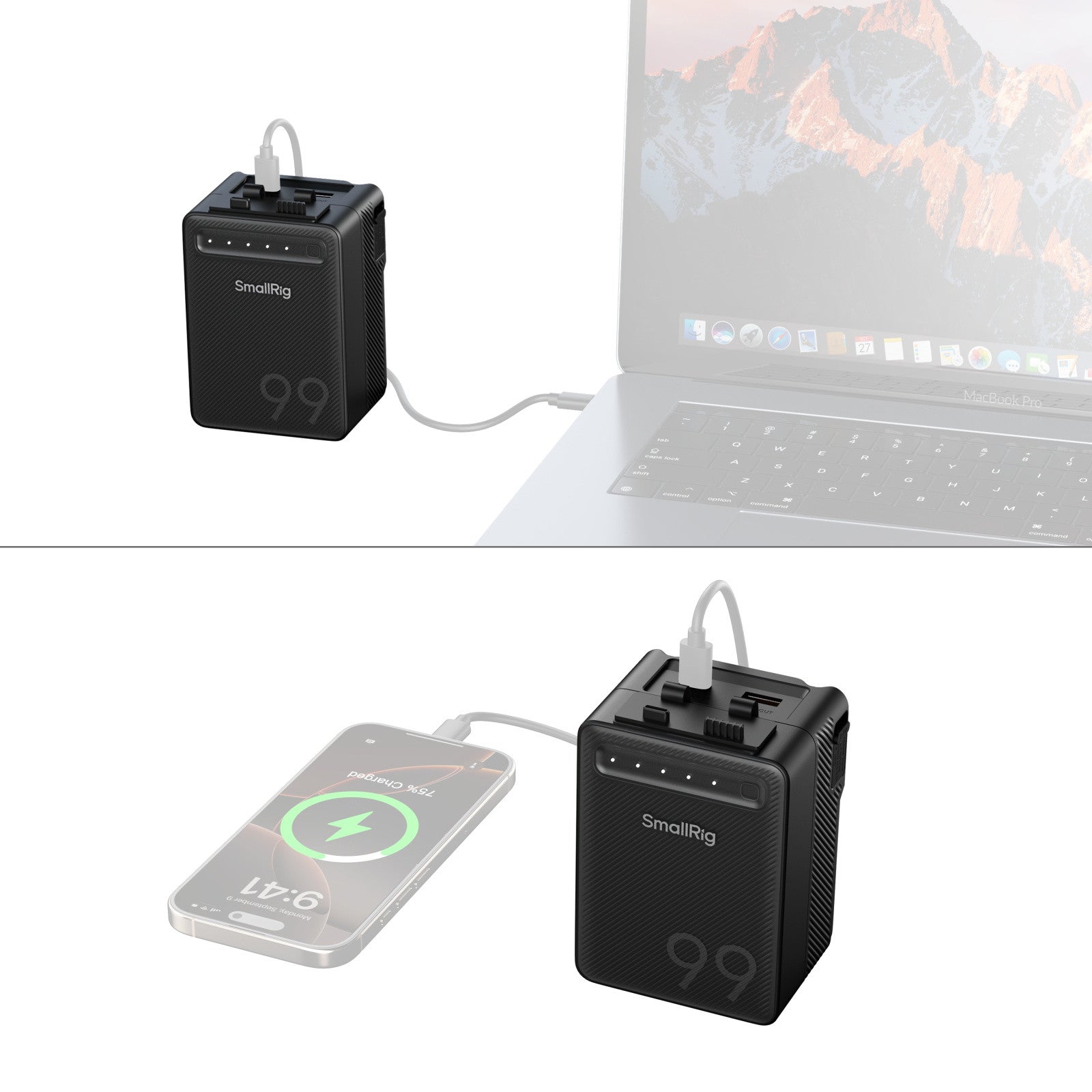 VB99 Lite Power Bank V-Mount | Batería Profesional 99Wh - Imagen 3