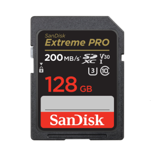 SanDisk Extreme PRO SD 128GB (170MB)