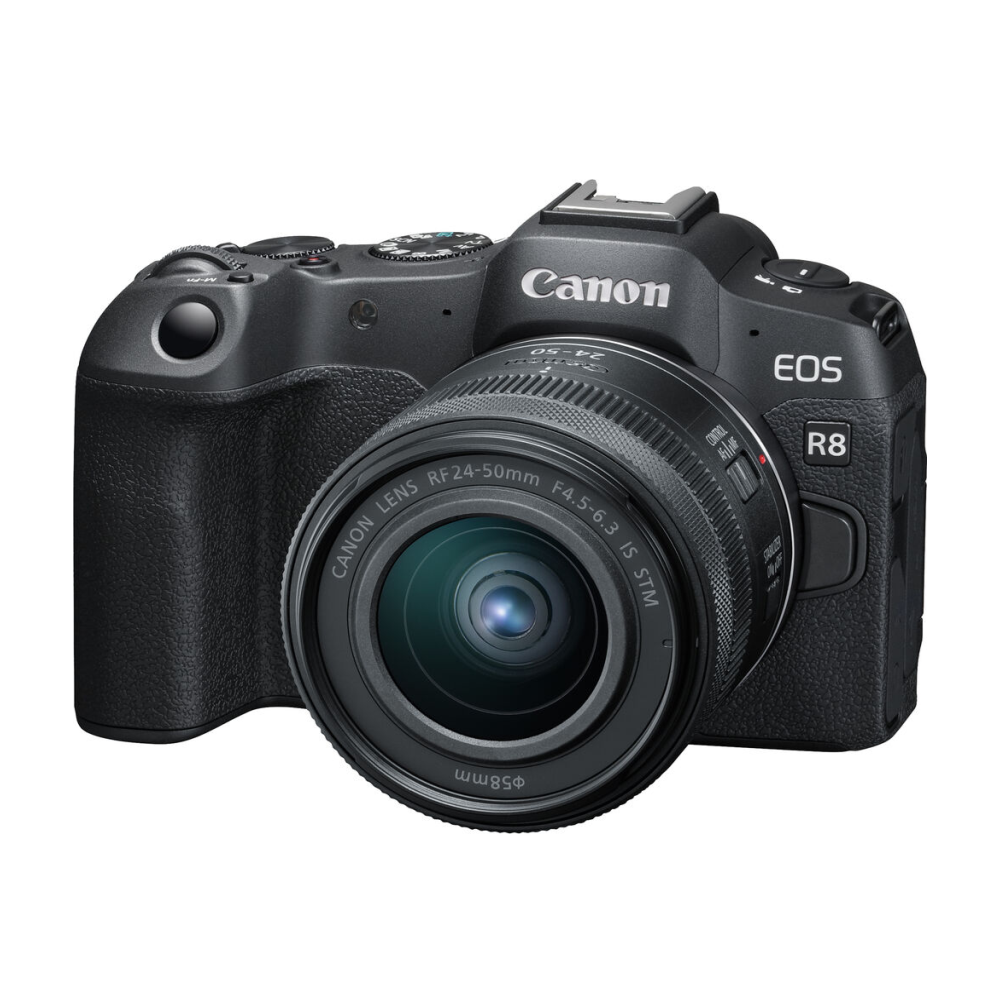 Canon R8 Con Lente 24-50mm