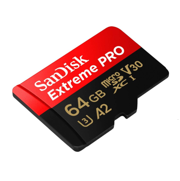 Memoria SanDisk Extreme PRO Micro SD 64 GB - TECHNOLOGY VIDEO SAS