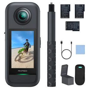Camara de Accion AKASO 360 Creator Combo