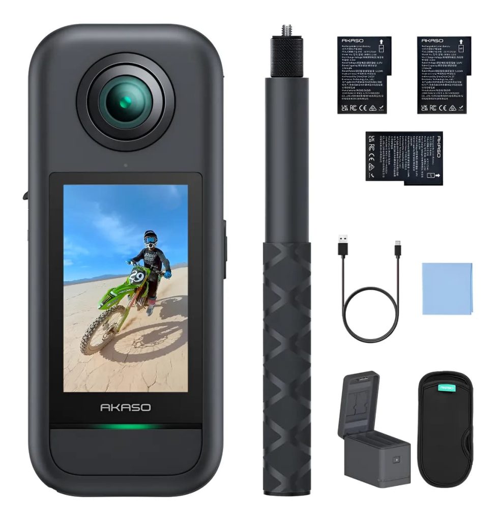 Camara de Accion AKASO 360 Creator Combo
