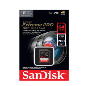 Memoria SanDisk Extreme PRO SD 64GB UHS-I SDXC