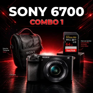 Sony A6700 Combo Creador de Contenido