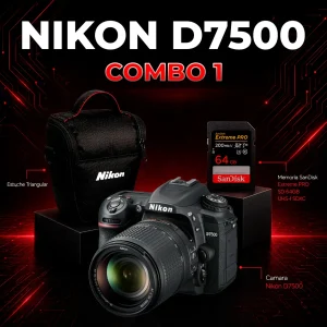 Nikon D7500 Combo de Inicio