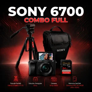 Combo Sony 6700