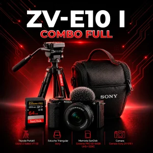 Sony ZV-E10 Combo Profesional de Contenido
