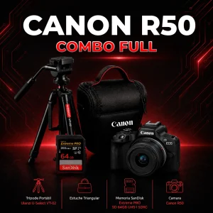 Canon R50 Kit Completo