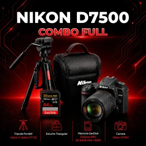 Nikon D7500 Combo Profesional
