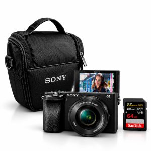 Sony A6400 Combo de Inicio
