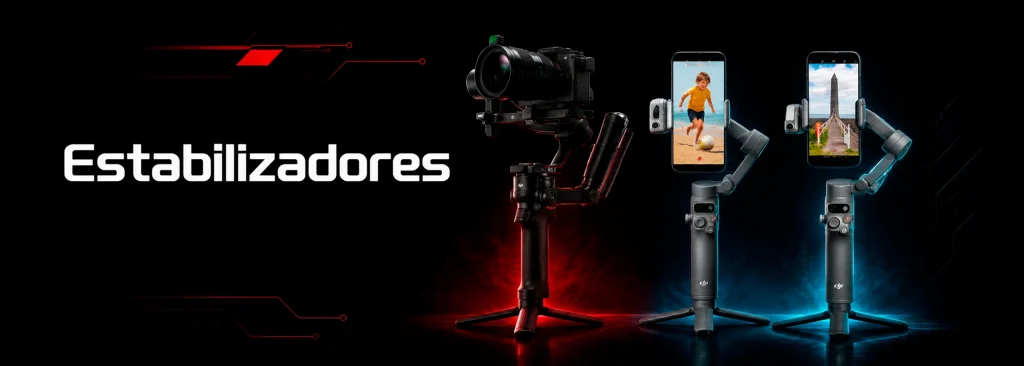 estabilizadores de 3 ejes.