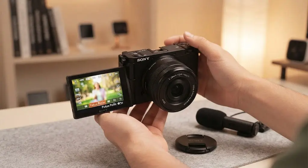 Sony ZV-E10 Configuración ideal de perfiles de color para YouTube 2
