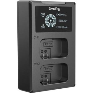 Cargador Doble SmallRig Para Baterías Sony NP-FW50 – 4081