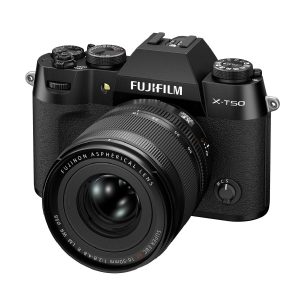 Cámara Fujifilm X-T50 +Lente XF 16-50mm Video 6.2K