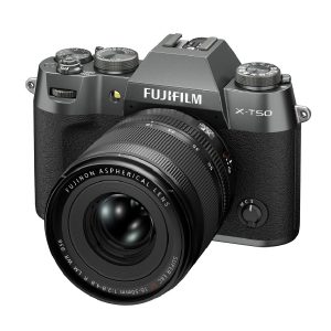 Cámara Fujifilm X-T50 + Lente XF 16-50mm Video 6.2K Charcoal