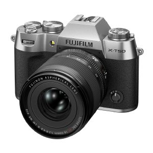 Cámara Fujifilm X-T50 + Lente XF 16-50mm Video 6.2K Silver