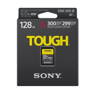 Tarjeta de Memoria SDXC Sony TOUGH Serie SF-G 128GB UHS-II (V90)